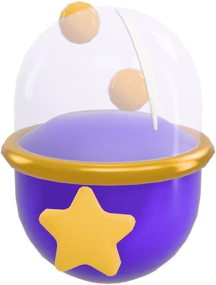 3D render of a capsule