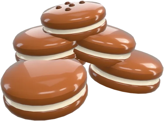 3D render of cookie rocks