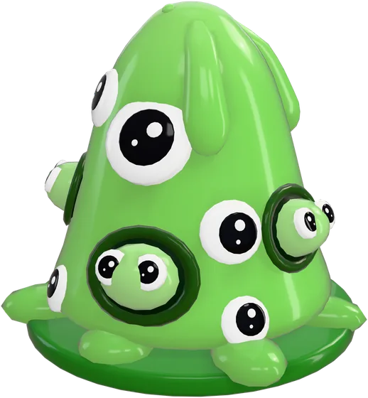 3D render of the slime nest