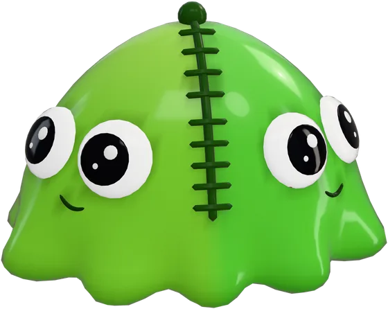 3D render of Zwieblob